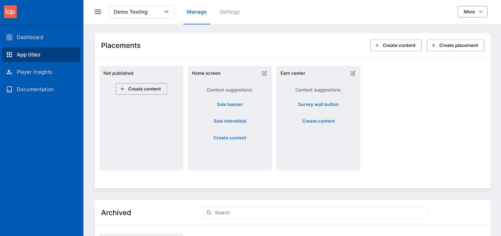 Supplier Dashboard